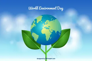 绿色背景矢量图