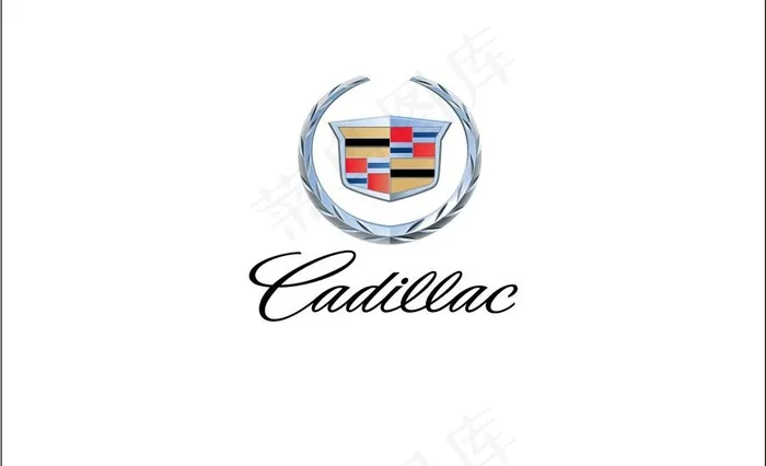 凯迪拉克logo图片ai矢量模版下载