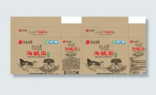 海鸭蛋包装图片
