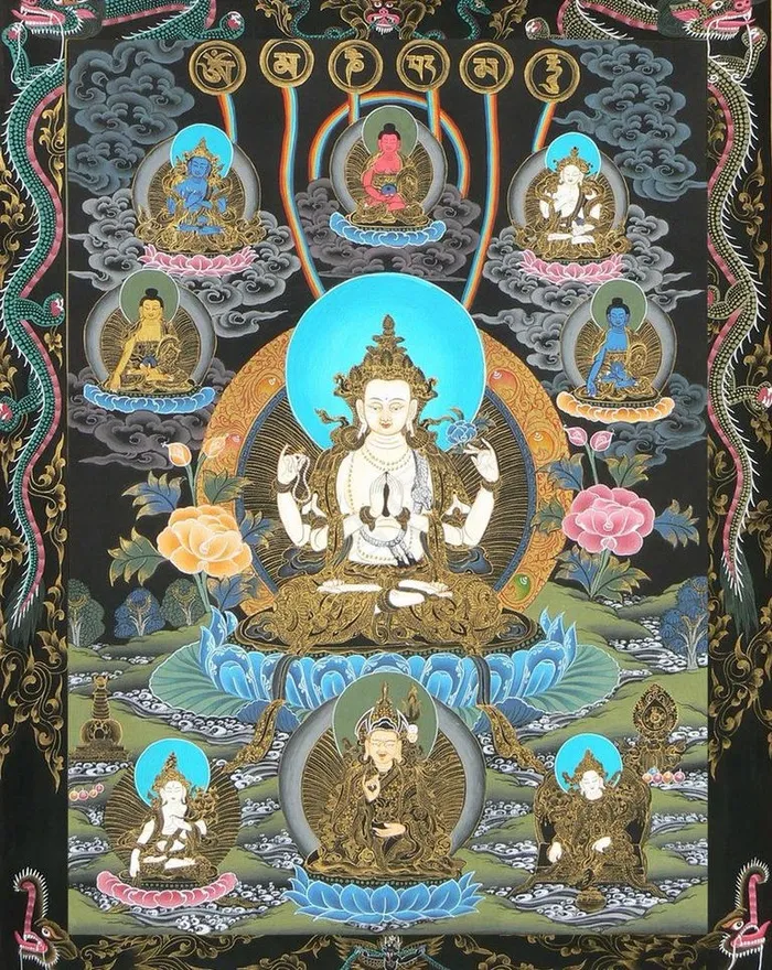 尼泊尔唐卡图片