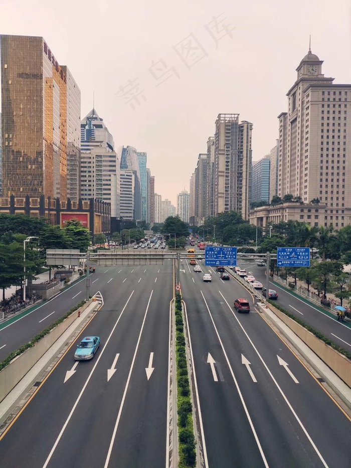 高楼大厦 交通图