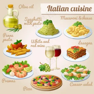 意大利美食素材免费下载