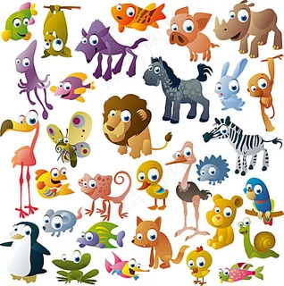 卡通动物