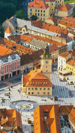 外国的城市建筑风光高清摄影图片