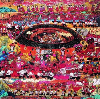 福建客家土楼图片