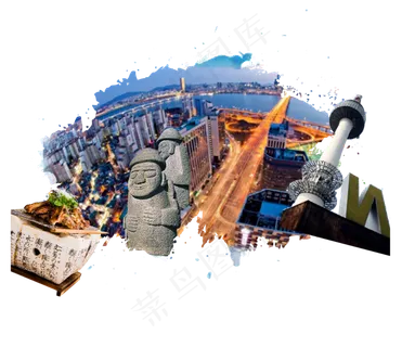 印象韩国旅游韩国印象唯美韩国PNG
