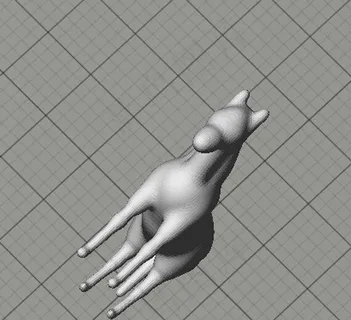 劳拉的马3D打印模型