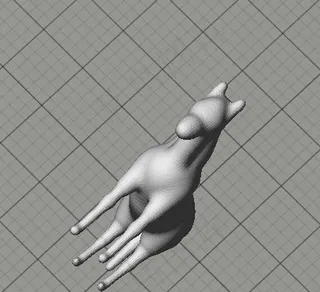 劳拉的马3D打印模型