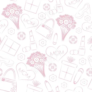 母亲节庆祝活动的无缝模式