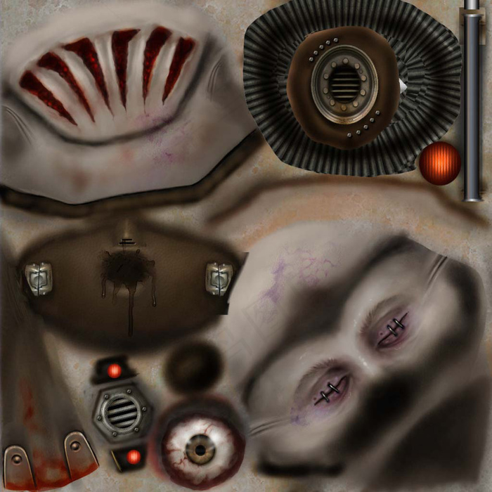 刺客角色游戏装饰模型