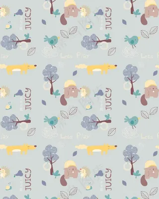 卡通背景 动物背景图片