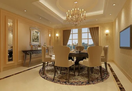 欧式餐厅效果图图片