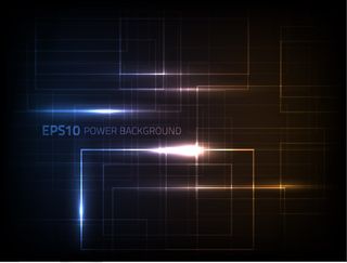 炫光线条光效背景矢量素材