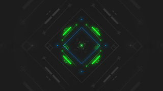 【原创】现代科技感图形Logo片头动画【原创】现代科技感图形