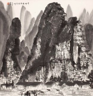 奇峰镇里画奇峰图片