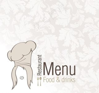 欧式菜单封面设计图片