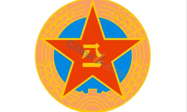 中国人民解放军军徽矢量素材cdr矢量模版下载