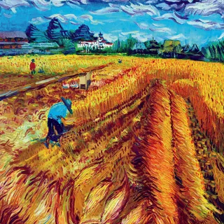 乡村油画 乡村油画