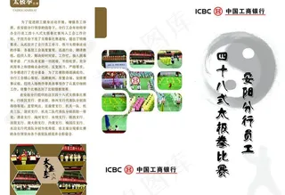 太极 三折页图片