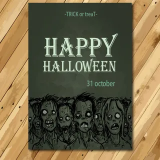 万圣节宣传海报