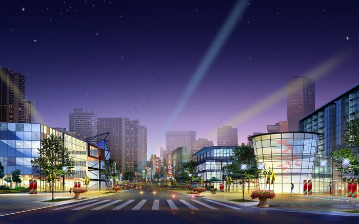 城市之夜图片
