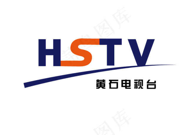 黄石电视台台标ai矢量模版下载