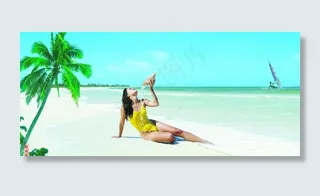 海滩风景图片