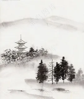 水墨风景画图片 水墨风景画图片