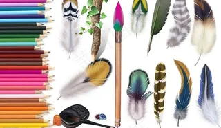 各式各样的笔图片