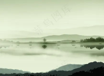 水墨画背景 水墨画背景