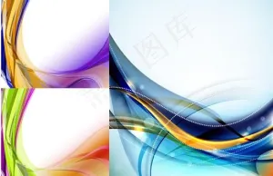 动感线条酷炫背景矢量图 AI