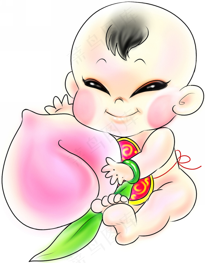 小桃子插画