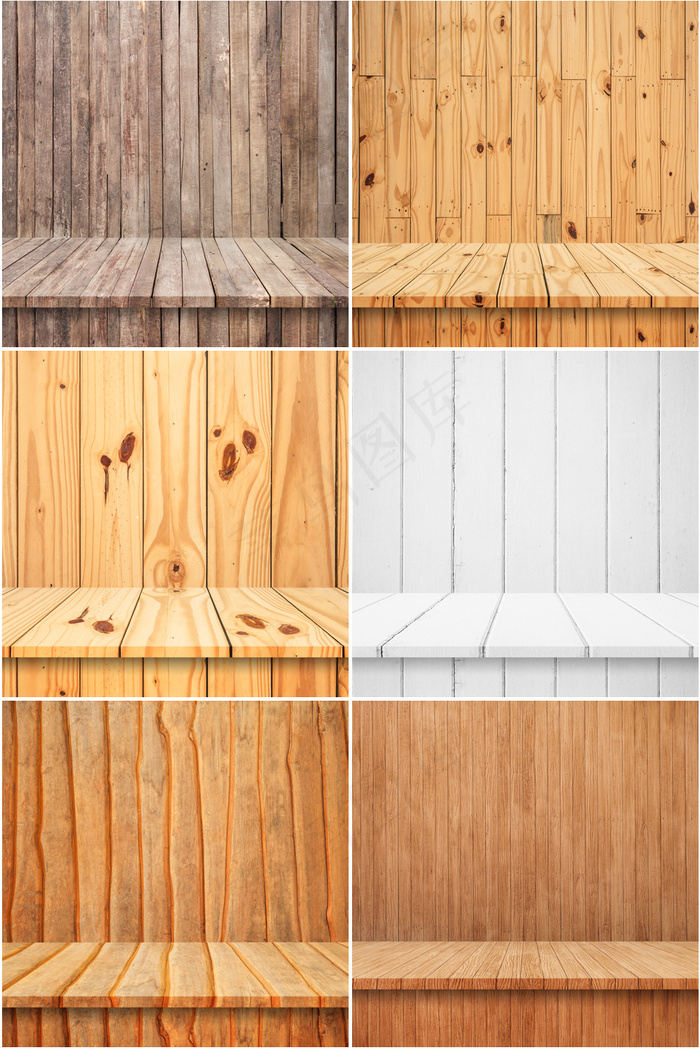 精致木板墙壁背景