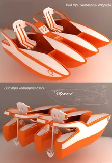 Catamaran boat 双体...