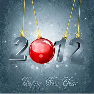 2012新年艺术字