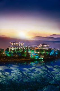 桂林大公馆旅游背景