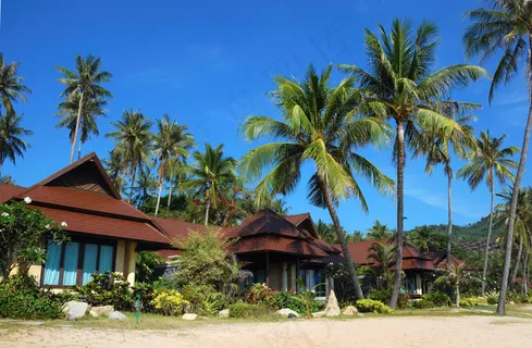 苏梅岛沙滩度假酒店图片