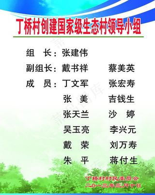 绿色制度牌图片