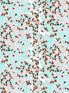 服装动物排列印花图案