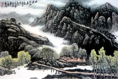 雨后山峰图片 雨后山峰图片
