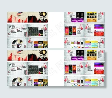 个人简历画册图片