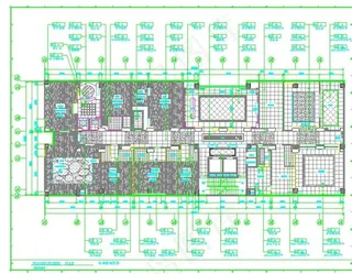 135平方家居精装施工图