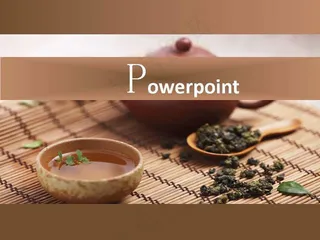 中国茶道传统文化PPT模板