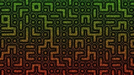 动态迷宫视频素材