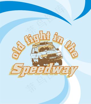 吉普车剪影AI下载免费下载