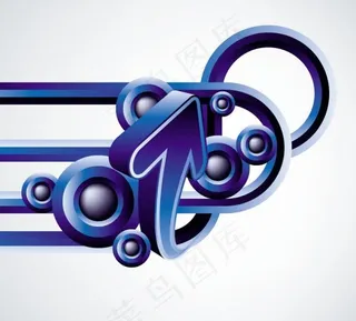 立体箭头矢量素材二