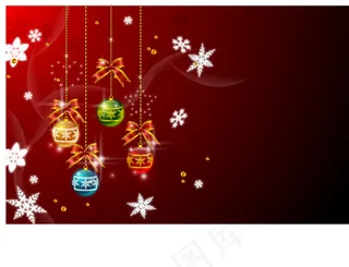 圣诞装饰矢量素材