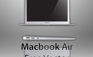 MacBook Air免费矢量