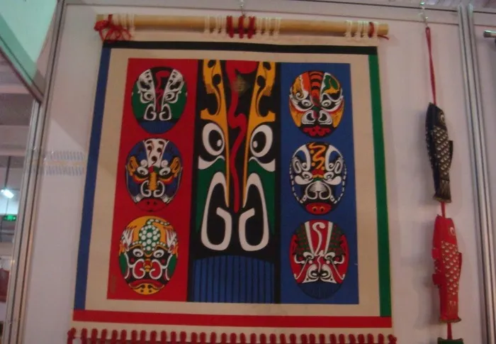 丝绸展图片