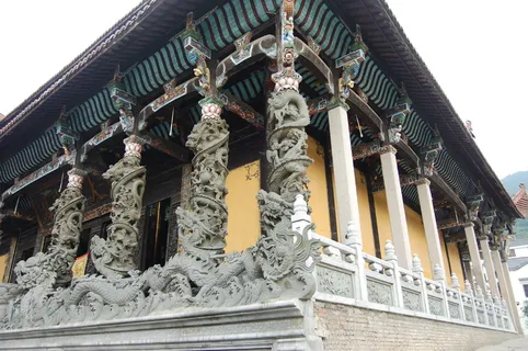 九华山寺庙建筑图片 九华山寺庙建筑图片